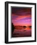 View of Beach at Sunset, Vancouver Island, British Columbia-Stuart Westmorland-Framed Photographic Print