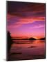 View of Beach at Sunset, Vancouver Island, British Columbia-Stuart Westmorland-Mounted Photographic Print