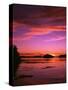 View of Beach at Sunset, Vancouver Island, British Columbia-Stuart Westmorland-Stretched Canvas