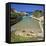 View of Beach, Canal D`Amour, Sidari, North Coast, Corfu, Ionian Islands, Greek Islands, Greece-Stuart Black-Framed Stretched Canvas