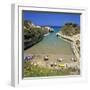 View of Beach, Canal D`Amour, Sidari, North Coast, Corfu, Ionian Islands, Greek Islands, Greece-Stuart Black-Framed Photographic Print