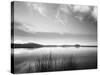 View of Bear River at Dusk, Cache Valley, Great Basin, Utah, USA-Scott T. Smith-Stretched Canvas