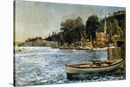 View of Bebek Near Constantinople, 1872-Jan Matejko-Stretched Canvas