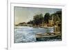 View of Bebek Near Constantinople, 1872-Jan Matejko-Framed Giclee Print