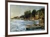 View of Bebek Near Constantinople, 1872-Jan Matejko-Framed Giclee Print