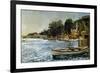 View of Bebek Near Constantinople, 1872-Jan Matejko-Framed Giclee Print