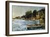 View of Bebek Near Constantinople, 1872-Jan Matejko-Framed Giclee Print