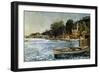 View of Bebek Near Constantinople, 1872-Jan Matejko-Framed Giclee Print