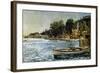 View of Bebek Near Constantinople, 1872-Jan Matejko-Framed Giclee Print