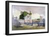 View of Beckingham Hall Near Withham, Essex, 1869-R Nightingale-Framed Giclee Print