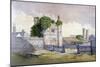 View of Beckingham Hall Near Withham, Essex, 1869-R Nightingale-Mounted Giclee Print