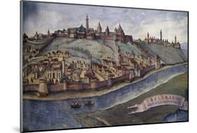 View of Belgrade, 1717-null-Mounted Giclee Print