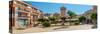 View of Bell Square in Argostoli, capital of Cephalonia, Argostolion, Kefalonia, Ionian Islands-Frank Fell-Stretched Canvas