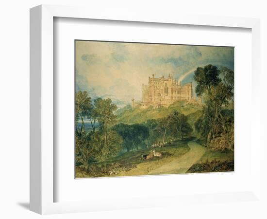 View of Belvoir Castle, 1816-J. M. W. Turner-Framed Giclee Print