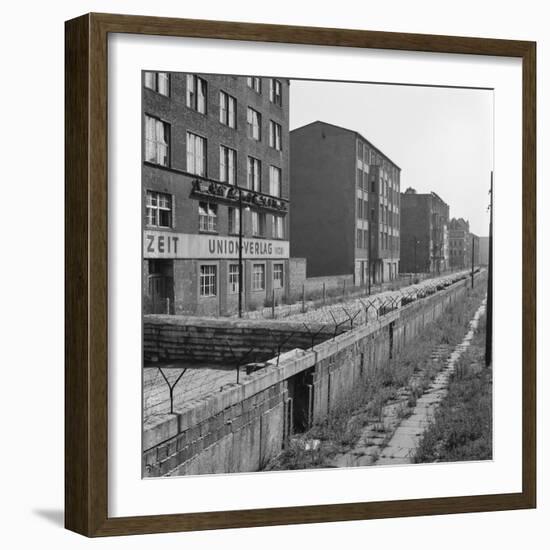 View of Berlin Wall-null-Framed Photographic Print