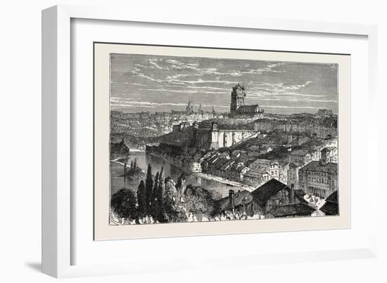 View of Berne, the Federal Capital of Switzerland-null-Framed Giclee Print