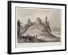 View of Berwick Castle, Berwick-Upon-Tweed, Engraved by Villain-Francois Alexandre Pernot-Framed Giclee Print