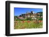 View of Beynac Castle in Beynac-et-Cazenac on Dordogne River-null-Framed Art Print