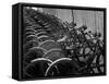 View of Bicycles from a Story Concerning Italy-Thomas D^ Mcavoy-Framed Stretched Canvas