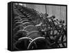 View of Bicycles from a Story Concerning Italy-Thomas D^ Mcavoy-Framed Stretched Canvas