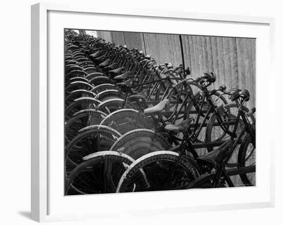 View of Bicycles from a Story Concerning Italy-Thomas D^ Mcavoy-Framed Photographic Print