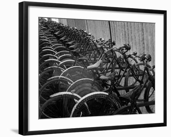 View of Bicycles from a Story Concerning Italy-Thomas D^ Mcavoy-Framed Photographic Print