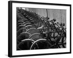 View of Bicycles from a Story Concerning Italy-Thomas D^ Mcavoy-Framed Photographic Print