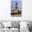 View of Big Ben and Houses of Parliament with Westminster Bridge at Thames River-null-Stretched Canvas displayed on a wall