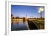 View of Big Ben and Palace of Westminster-Roberto Moiola-Framed Photographic Print