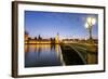 View of Big Ben and Palace of Westminster-Roberto Moiola-Framed Photographic Print