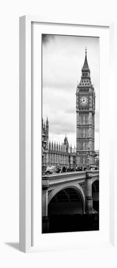 View of Big Ben from across the Westminster Bridge - London - England - UK - Door Poster-Philippe Hugonnard-Framed Photographic Print