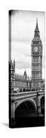 View of Big Ben from across the Westminster Bridge - London - England - UK - Door Poster-Philippe Hugonnard-Stretched Canvas