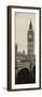 View of Big Ben from across the Westminster Bridge - London - England - UK - Door Poster-Philippe Hugonnard-Framed Premium Photographic Print