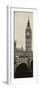 View of Big Ben from across the Westminster Bridge - London - England - UK - Door Poster-Philippe Hugonnard-Framed Premium Photographic Print