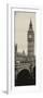 View of Big Ben from across the Westminster Bridge - London - England - UK - Door Poster-Philippe Hugonnard-Framed Photographic Print