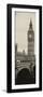 View of Big Ben from across the Westminster Bridge - London - England - UK - Door Poster-Philippe Hugonnard-Framed Photographic Print