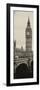 View of Big Ben from across the Westminster Bridge - London - England - UK - Door Poster-Philippe Hugonnard-Framed Photographic Print