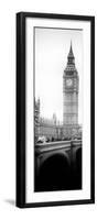 View of Big Ben from across the Westminster Bridge - London - England - UK - Door Poster-Philippe Hugonnard-Framed Photographic Print