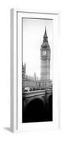 View of Big Ben from across the Westminster Bridge - London - England - UK - Door Poster-Philippe Hugonnard-Framed Photographic Print