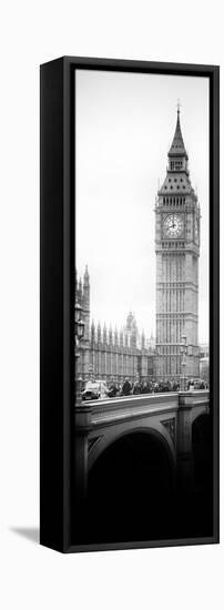 View of Big Ben from across the Westminster Bridge - London - England - UK - Door Poster-Philippe Hugonnard-Framed Stretched Canvas