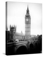 View of Big Ben from across the Westminster Bridge - London - UK - England - United Kingdom-Philippe Hugonnard-Stretched Canvas