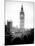 View of Big Ben from across the Westminster Bridge - London - UK - England - United Kingdom-Philippe Hugonnard-Mounted Photographic Print