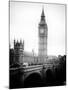 View of Big Ben from across the Westminster Bridge - London - UK - England - United Kingdom-Philippe Hugonnard-Mounted Photographic Print