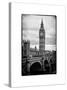 View of Big Ben from across the Westminster Bridge - London - UK - England - United Kingdom-Philippe Hugonnard-Stretched Canvas