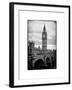 View of Big Ben from across the Westminster Bridge - London - UK - England - United Kingdom-Philippe Hugonnard-Framed Photographic Print