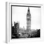 View of Big Ben from across the Westminster Bridge - London - UK - England - United Kingdom-Philippe Hugonnard-Framed Photographic Print