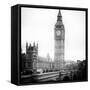 View of Big Ben from across the Westminster Bridge - London - UK - England - United Kingdom-Philippe Hugonnard-Framed Stretched Canvas