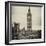 View of Big Ben from across the Westminster Bridge - London - UK - England - United Kingdom-Philippe Hugonnard-Framed Premium Photographic Print