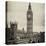 View of Big Ben from across the Westminster Bridge - London - UK - England - United Kingdom-Philippe Hugonnard-Stretched Canvas