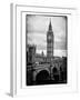 View of Big Ben from across the Westminster Bridge - London - UK - England - United Kingdom-Philippe Hugonnard-Framed Photographic Print